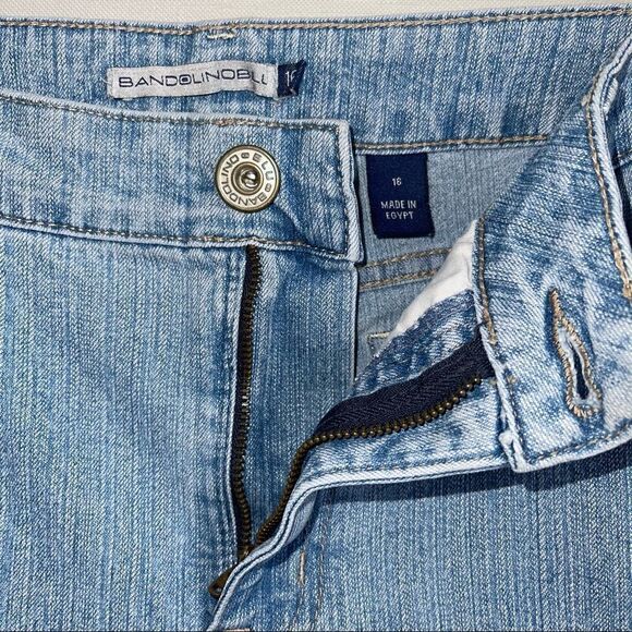 Bandolino Blu Classic Fit Sz 16 Jean - Picture 3 of 4